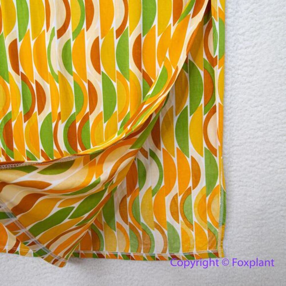 Eloquii Maxi Dress Groovy 70's Funky Sunrise‎ Cabana Halter, size 14 - Picture 5 of 16